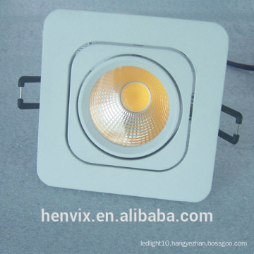 gimbal rectangular warm white led downlight ce